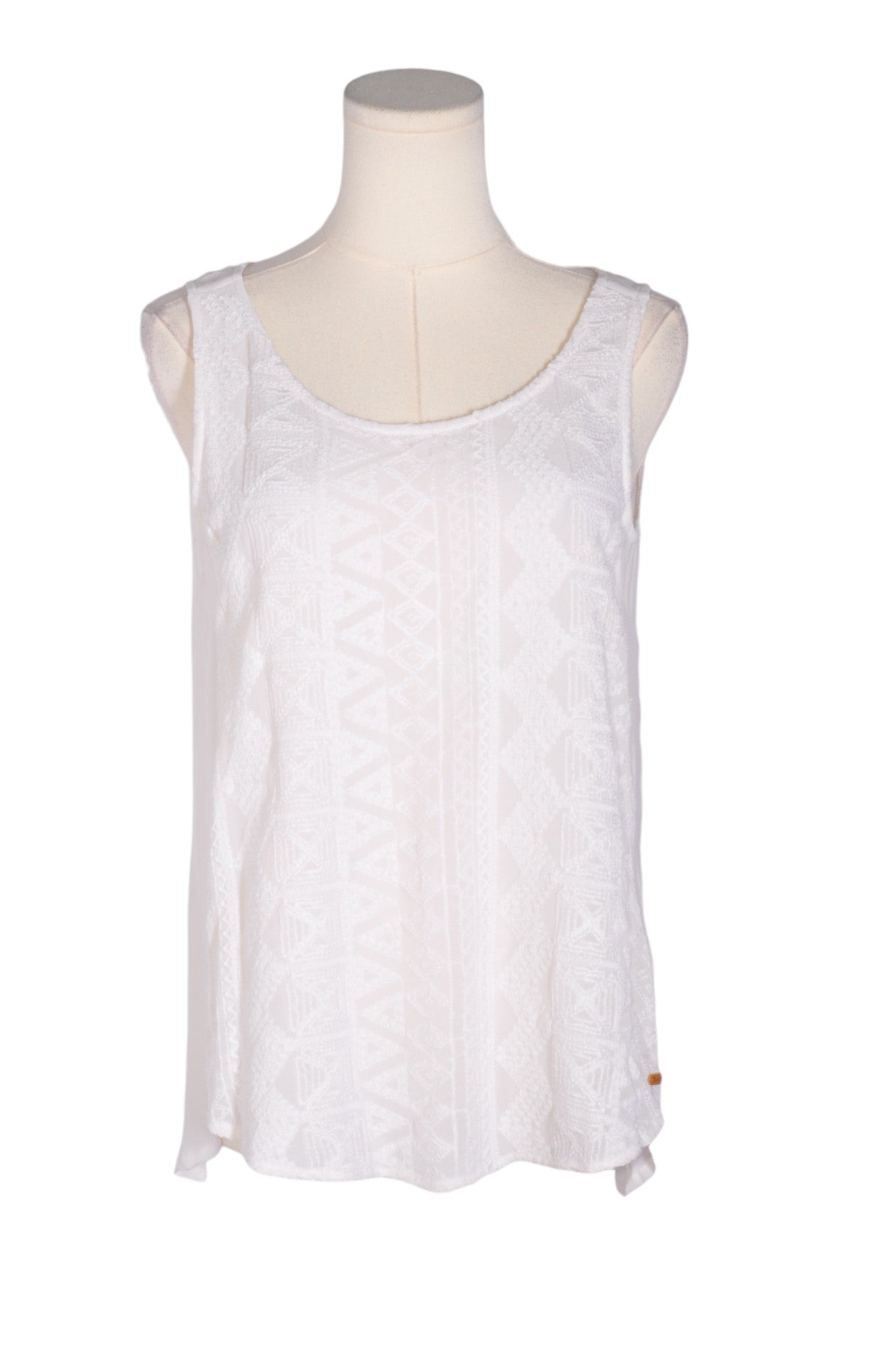 ROOTS Women Tank Tops Regular fit in White - Size M | 19.99 $ KOOP