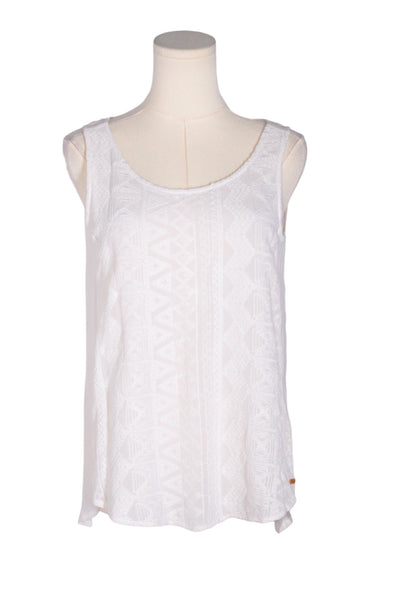 ROOTS Women Tank Tops Regular fit in White - Size M | 19.99 $ KOOP