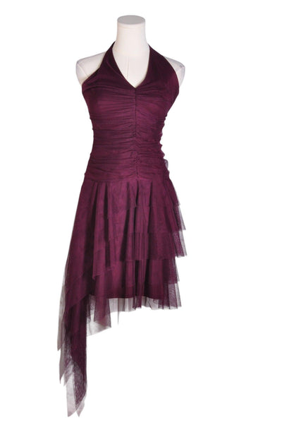 UNBRANDED Women High Low Dresses Regular fit in Purple - Size 6 | 13.99 $ KOOP