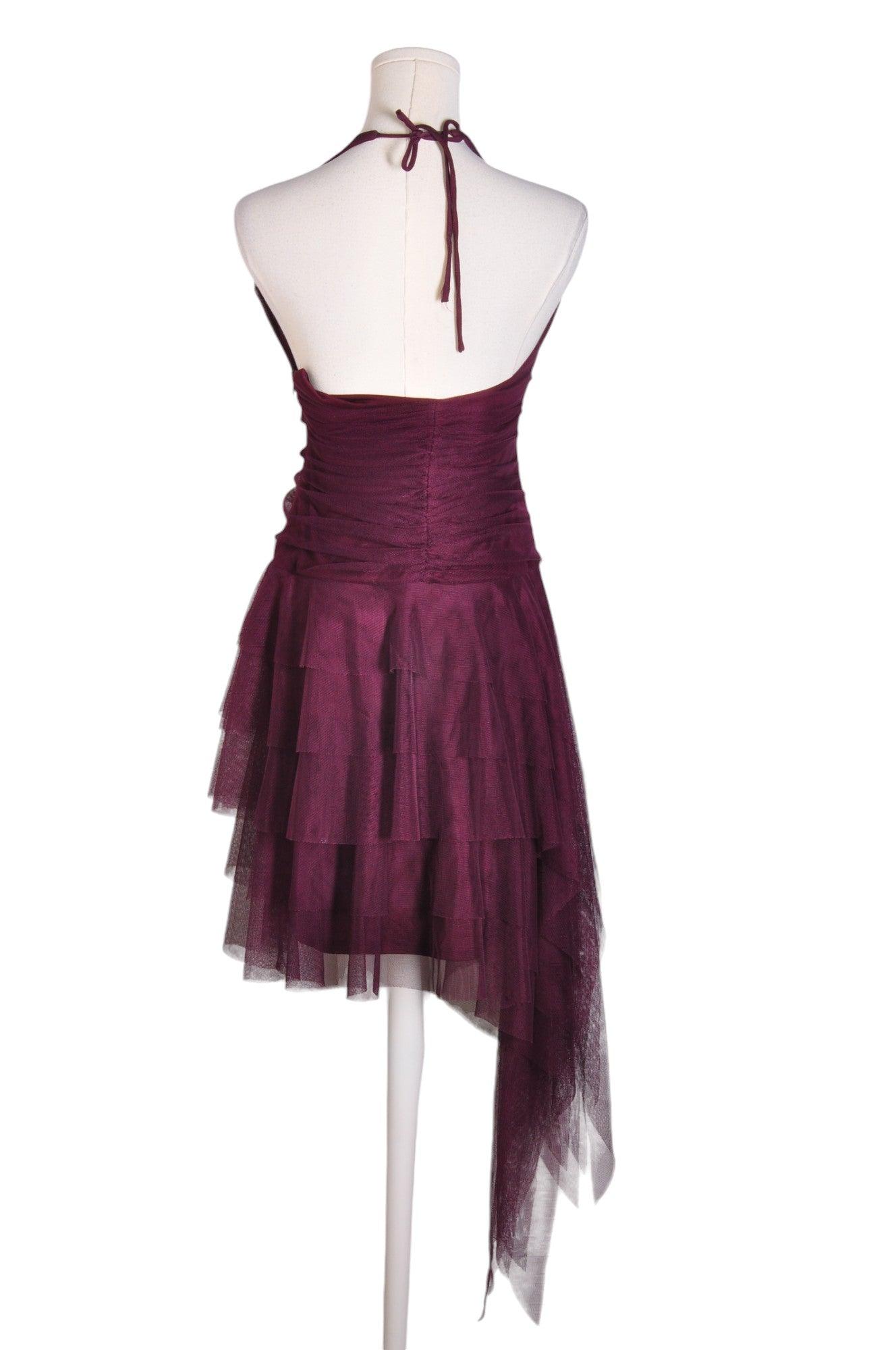 UNBRANDED Women High Low Dresses Regular fit in Purple - Size 6 | 13.99 $ KOOP