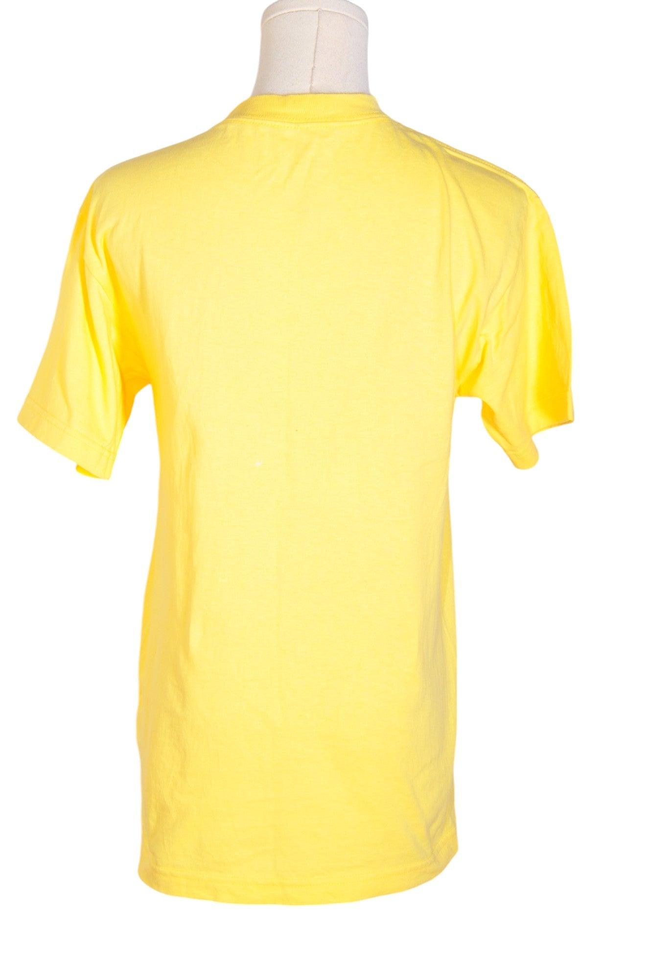 UNBRANDED Men T-Shirts Regular fit in Yellow - Size S | 9.99 $ KOOP