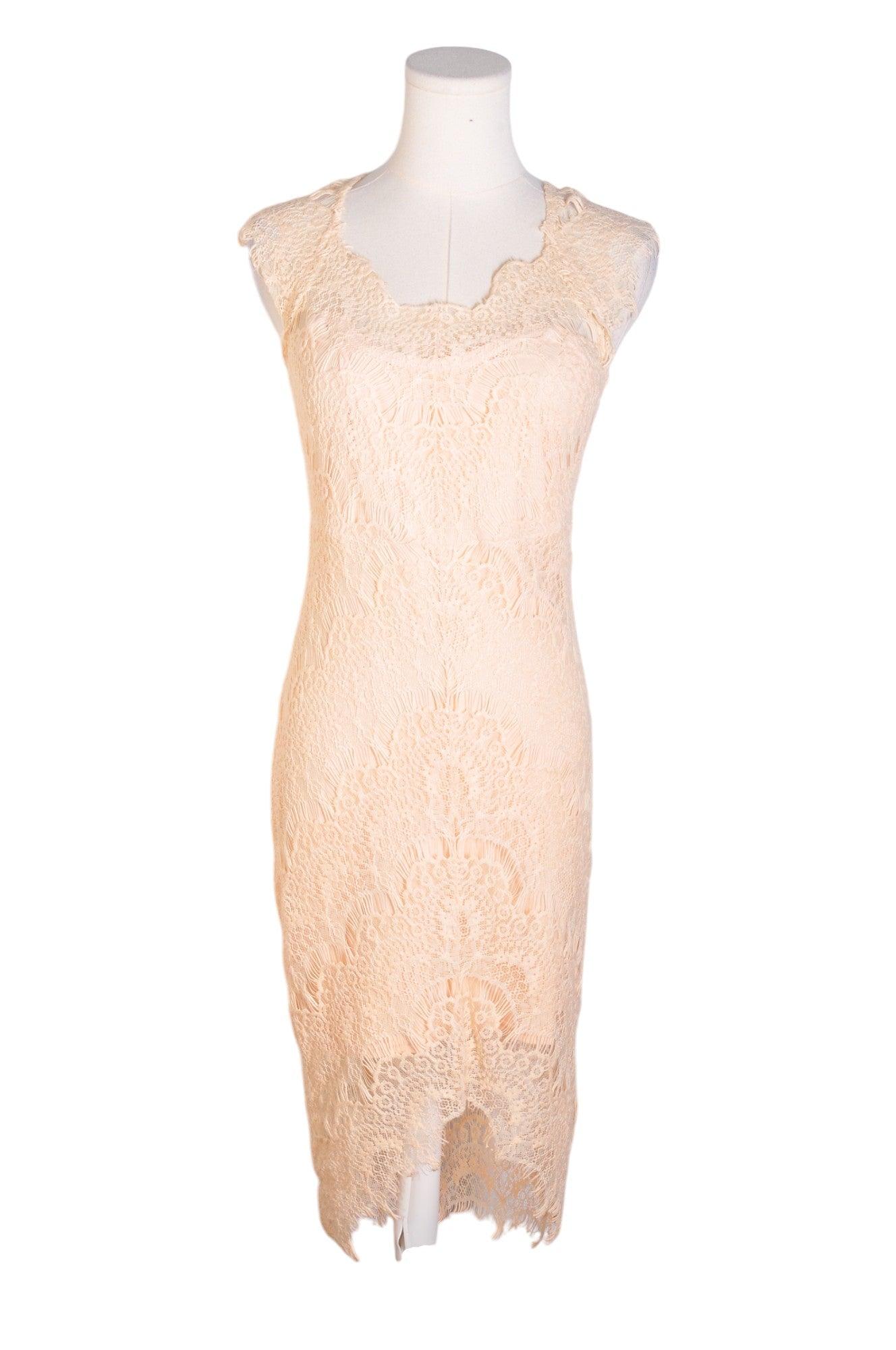 FREE PEOPLE Women High Low Dresses Regular fit in Beige - Size XS | 49.5 $ KOOP