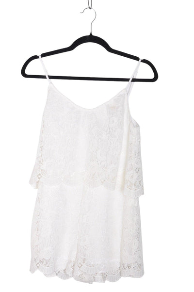 FOREVER 21 Women Rompers Regular fit in White - Size S | 11.29 $ KOOP