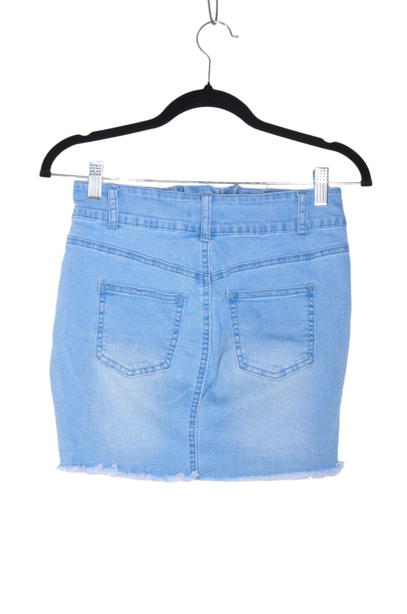 REVAMPED Women Denim Skirts Regular fit in Blue - Size 3 | 10.99 $ KOOP