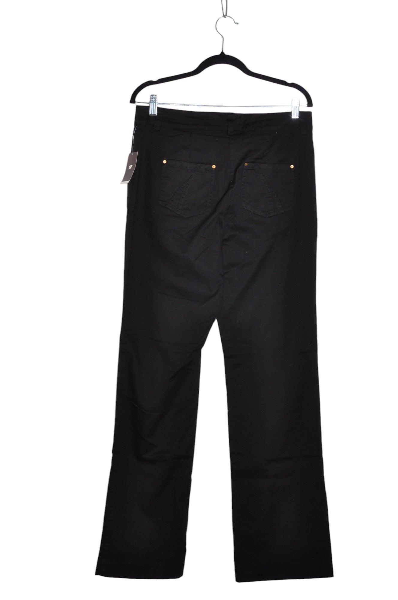 COTTON GINNY Women Straight-Legged Jeans Regular fit in Black - Size 11 | 15.1 $ KOOP