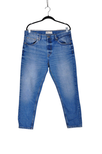 ZARA Men Straight-Legged Jeans Regular fit in Blue - Size 32 | 23.4 $ KOOP
