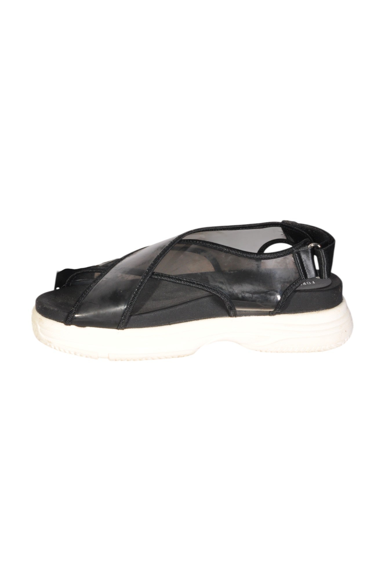 FOREVER 21 Women Sandals Regular fit in Black - Size 8 | 10.49 $ KOOP
