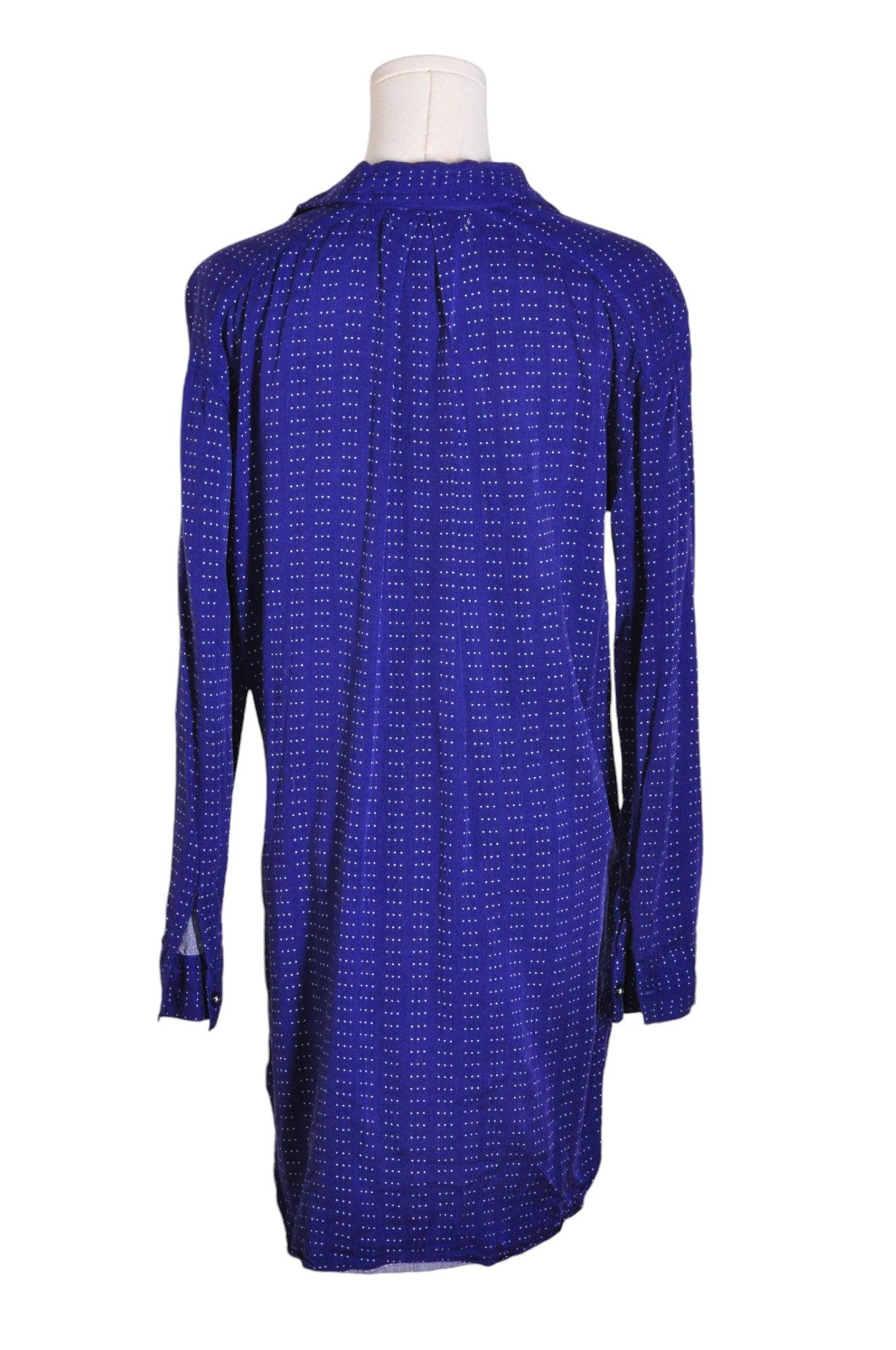 MONK & LOU Women Button Down Tops Regular fit in Blue - Size S | 29.99 $ KOOP