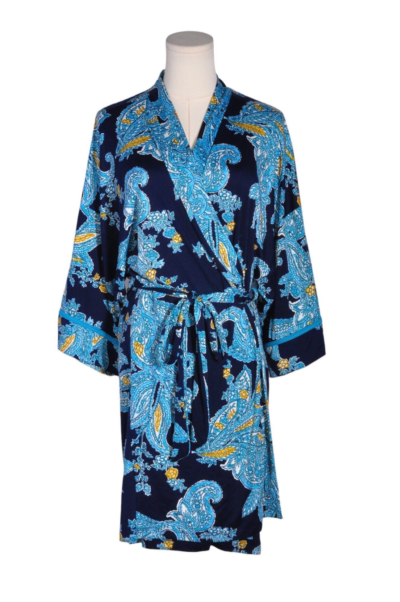LINEA DONATELLA Women Lingerie Robe Regular fit in Blue - Size M | 22.1 $ KOOP