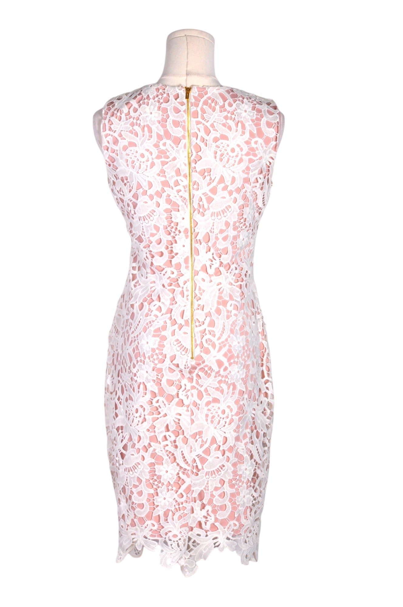 CALVIN KLEIN Women A-Line Dresses Regular fit in White - Size 4 | 44.29 $ KOOP