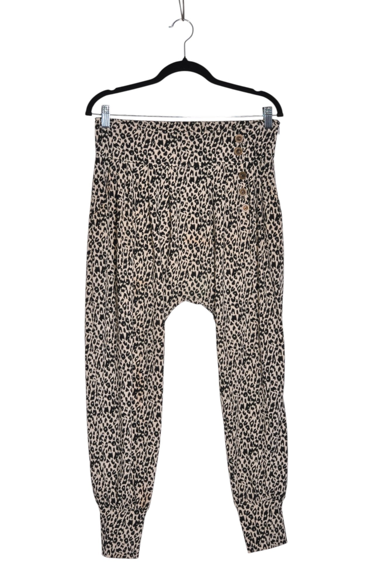 FOREVER 21 Women Harem Pants Regular fit in Black - Size S | 9.99 $ KOOP