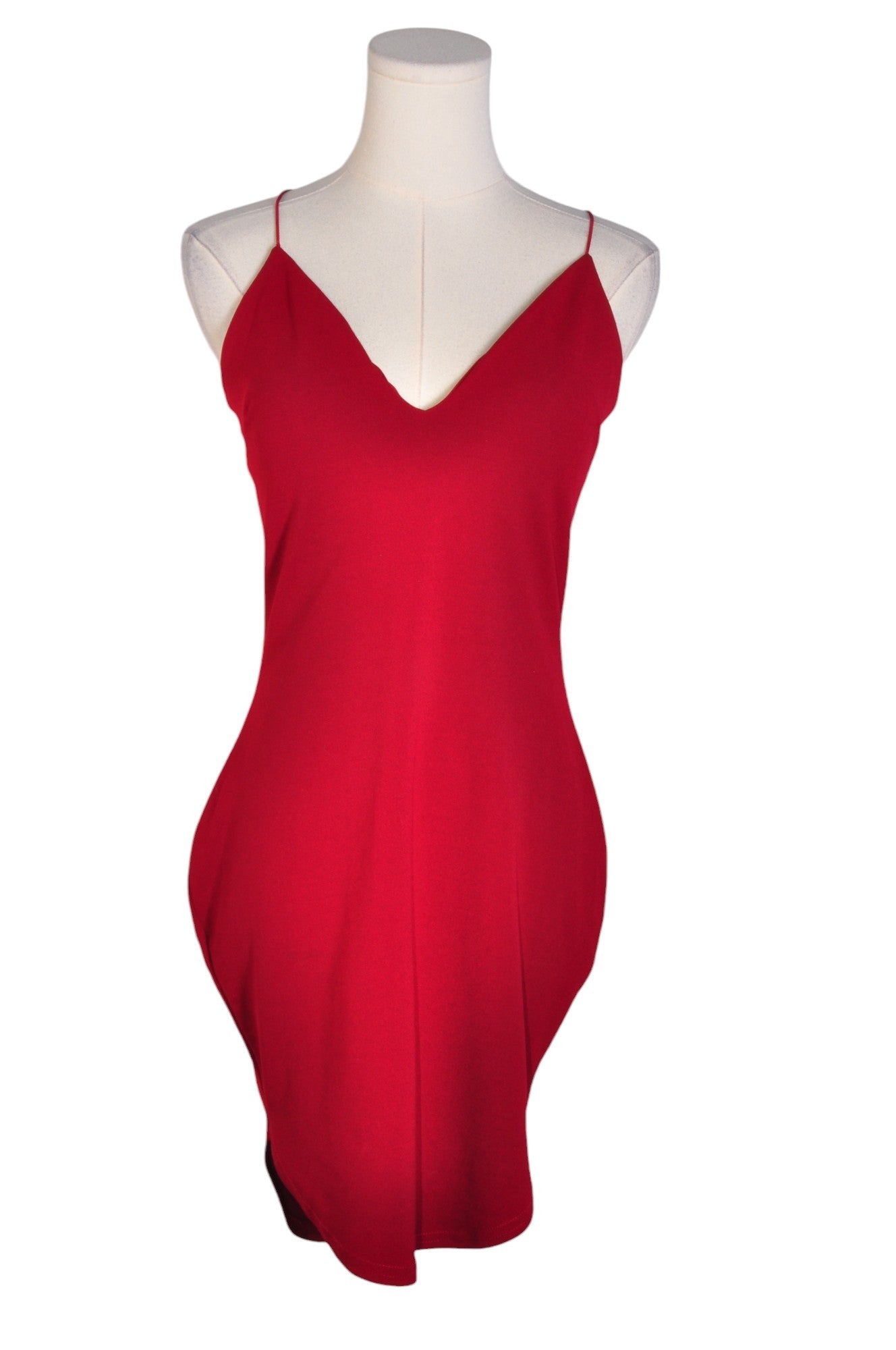 BOOHOO Women Bodycon Dresses Regular fit in Red - Size 8 | 32.29 $ KOOP