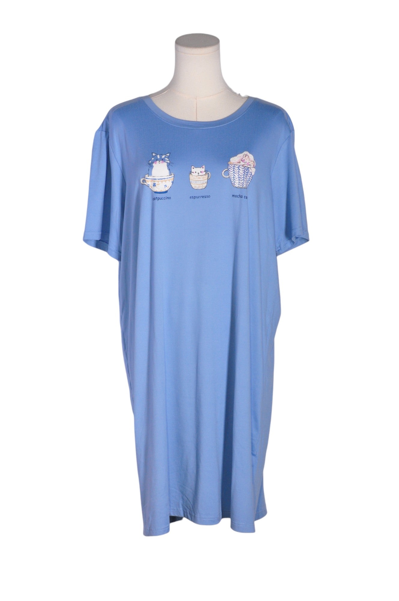 LA VIE EN ROSE Women Night Wear Regular fit in Blue - Size L | 15.3 $ KOOP