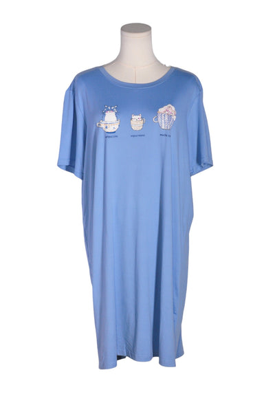 LA VIE EN ROSE Women Night Wear Regular fit in Blue - Size L | 15.3 $ KOOP