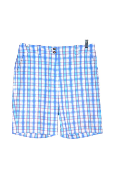 NIKE Women Classic Shorts Regular fit in Blue - Size 10 | 21.25 $ KOOP