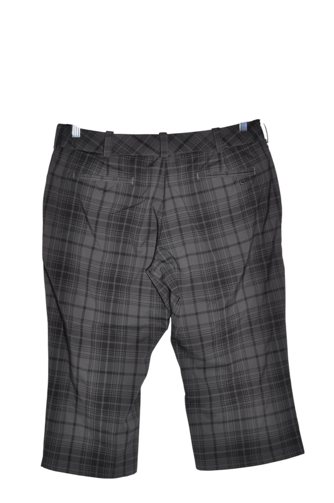 NIKE Women Capri Pants Regular fit in Gray - Size 12 | 32.29 $ KOOP