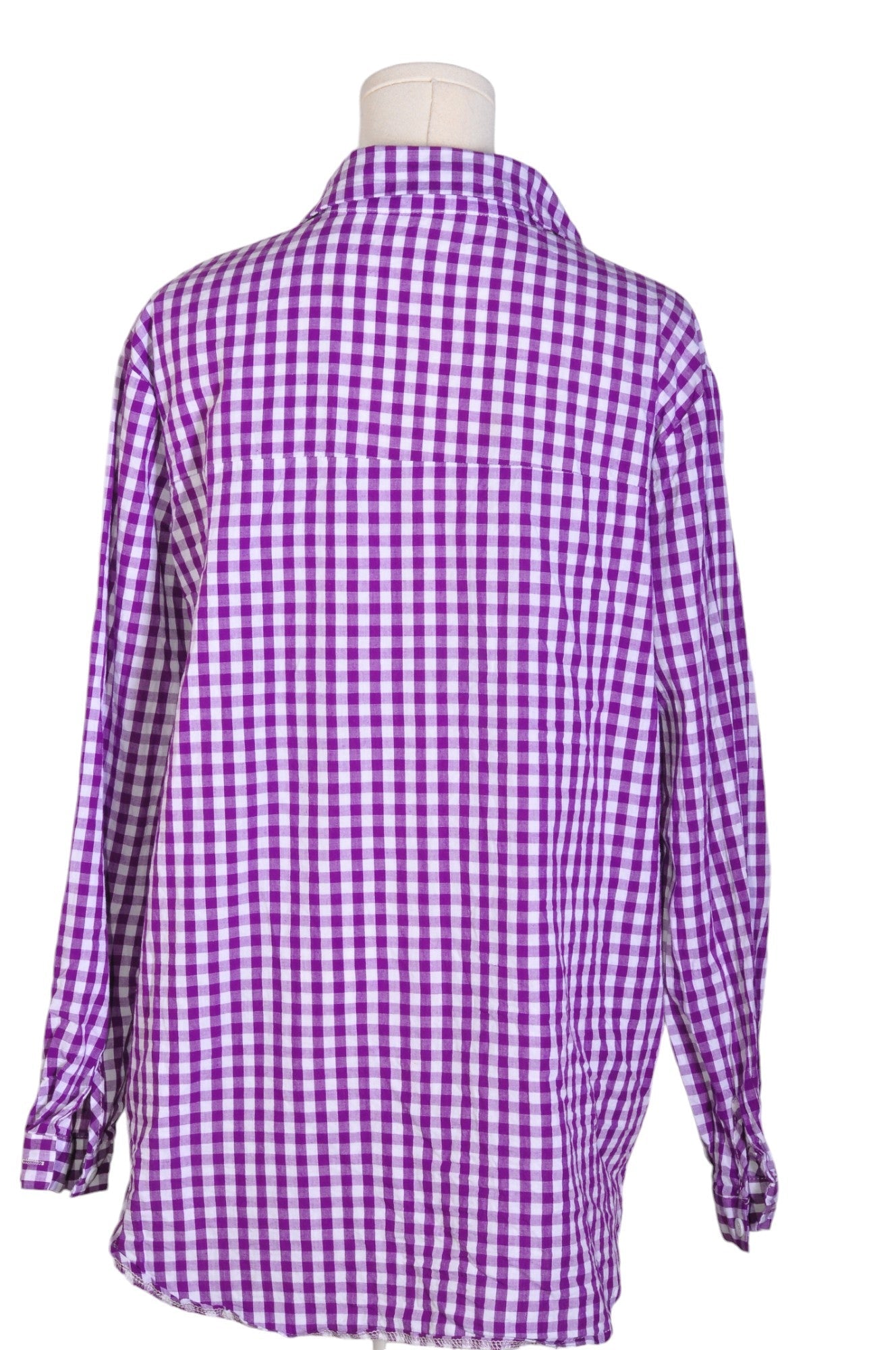 UNBRANDED Women Button Down Tops Regular fit in Purple - Size 1XL | 9.99 $ KOOP