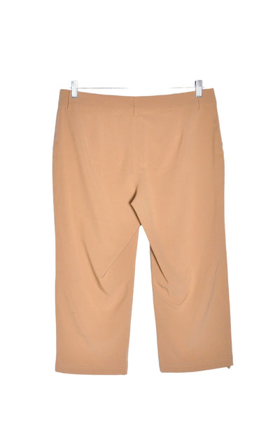 UNBRANDED Women Capri Pants Regular fit in Beige - Size 10 | 14.99 $ KOOP