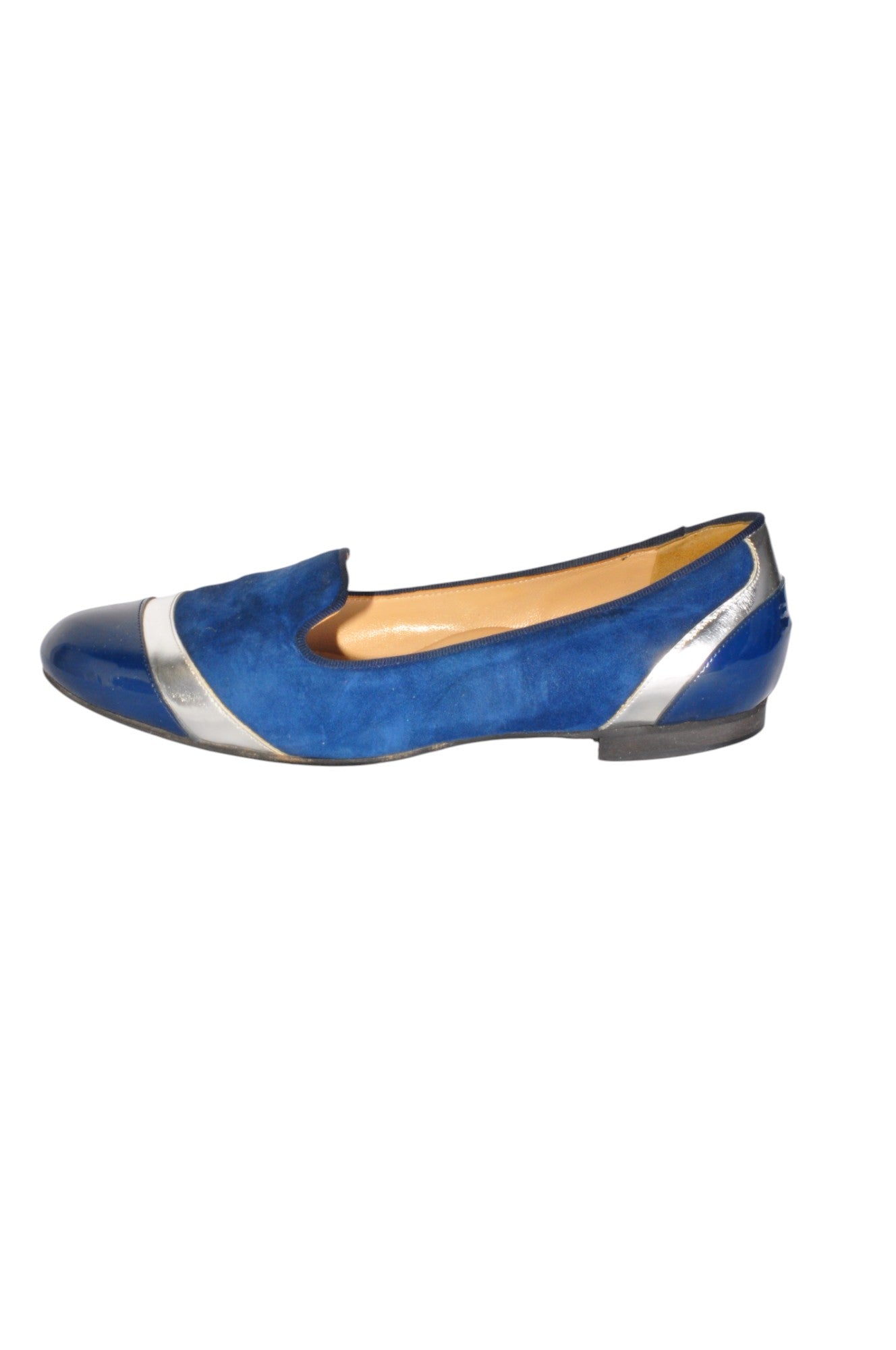 RON WHITE Women Flat Shoes Regular fit in Blue - Size 38 | 74.29 $ KOOP