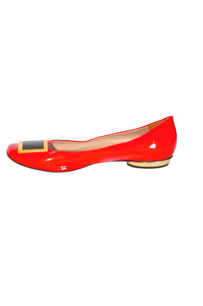 BELLOFATTO Women Flat Shoes Regular fit in Red - Size 38.5 | 13.25 $ KOOP