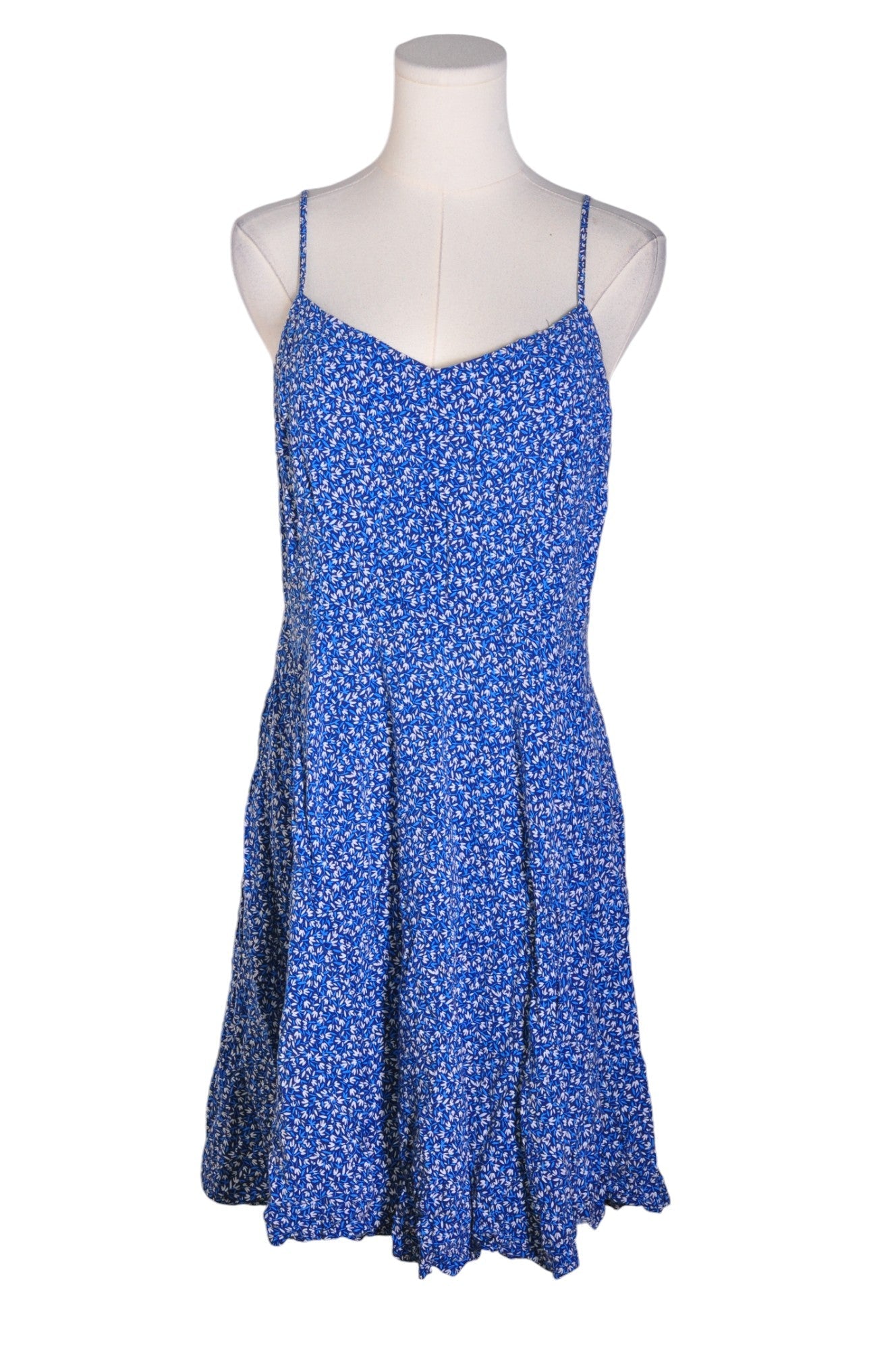 OLD NAVY Women Fit & Flare Dresses Regular fit in Blue - Size L | 14.39 $ KOOP