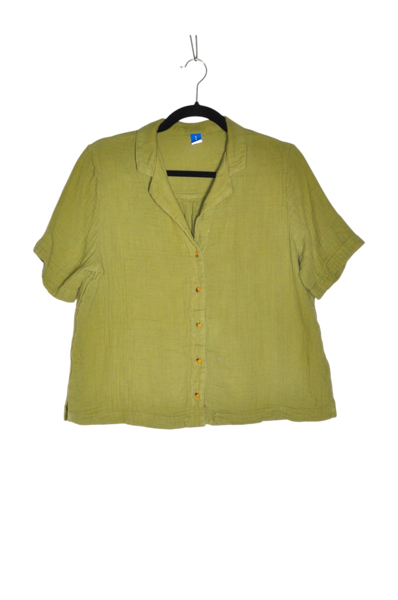 OLD NAVY Women Button Down Tops Regular fit in Green - Size S | 13.99 $ KOOP