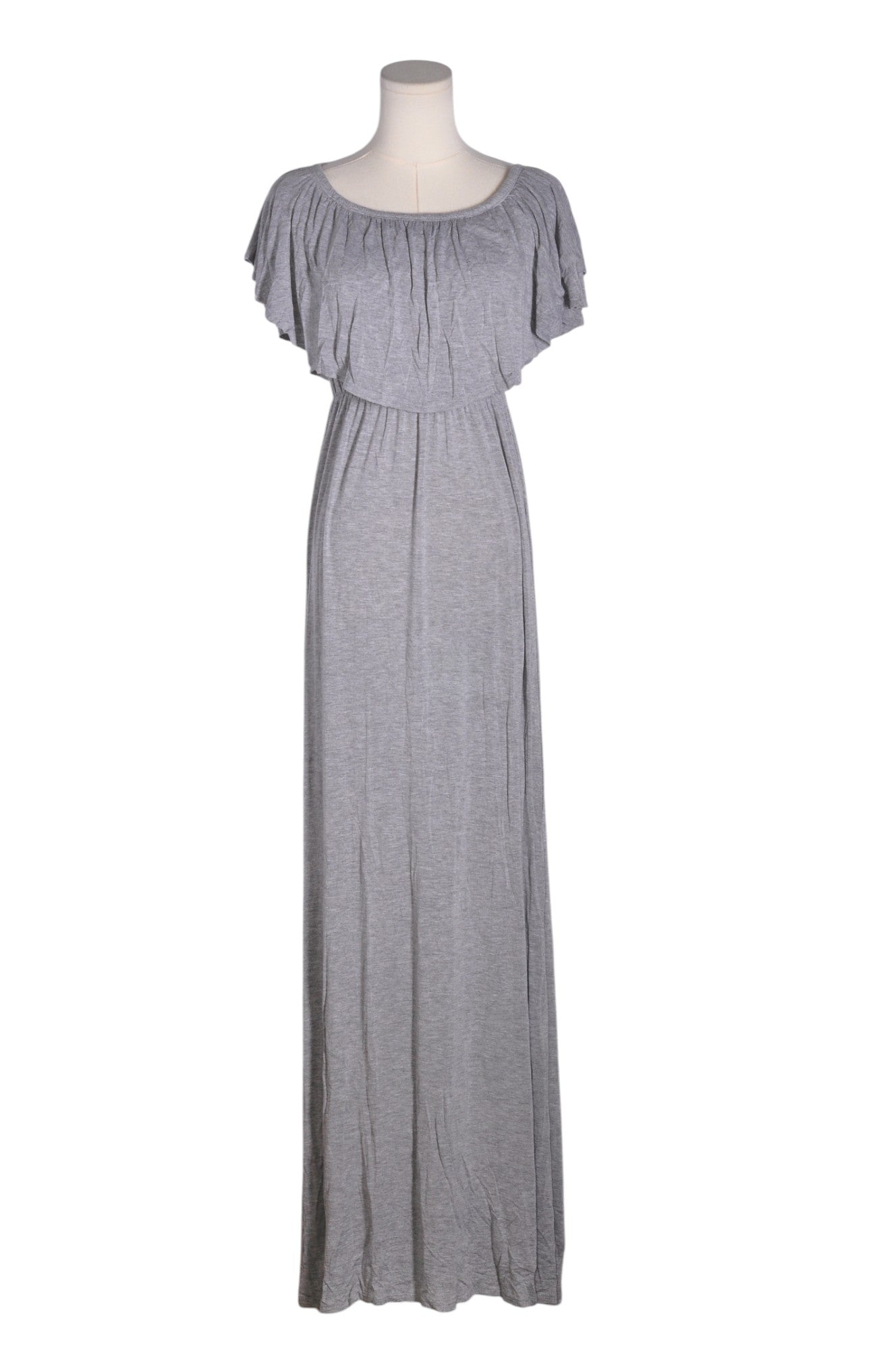 PINK BLUSH Women Maxi Dresses Regular fit in Gray - Size M | 29.99 $ KOOP