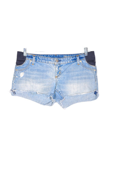 GAP Women Denim Shorts Regular fit in Blue - Size 28 | 27.8 $ KOOP