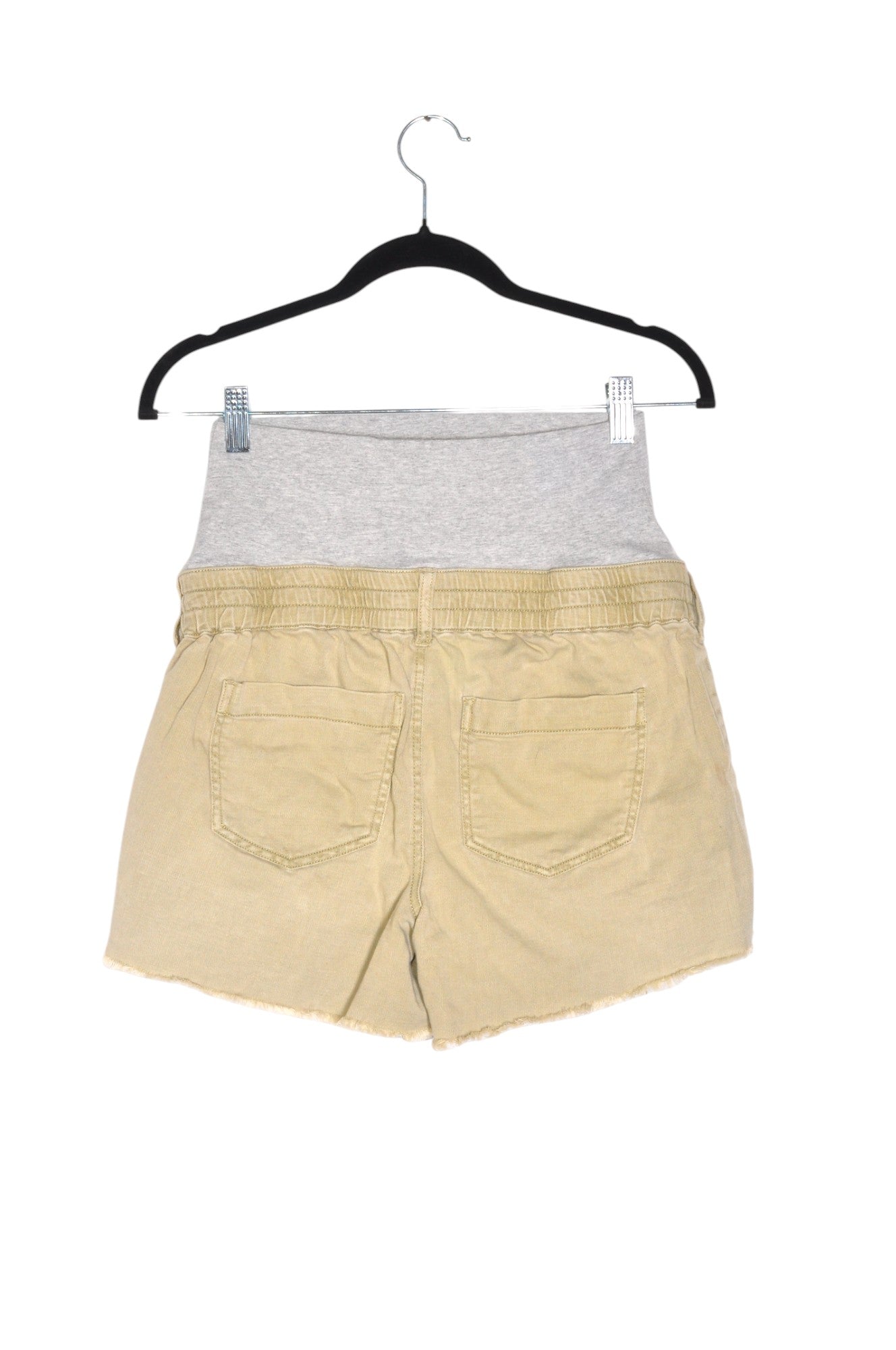 THYME MATERNITY Women Classic Shorts Regular fit in Beige - Size XS | 19.99 $ KOOP