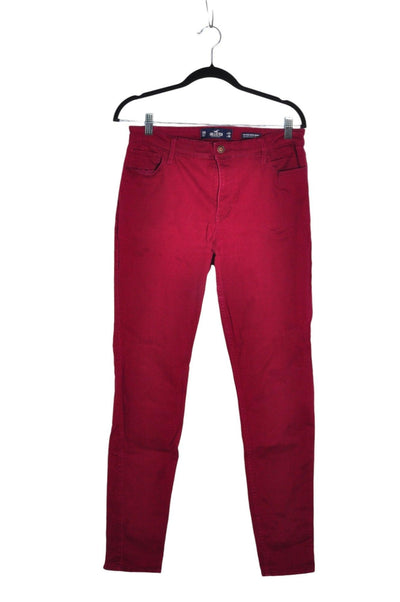 UNBRANDED Women Straight-Legged Jeans Regular fit in Red - Size 31X30 | 14.99 $ KOOP