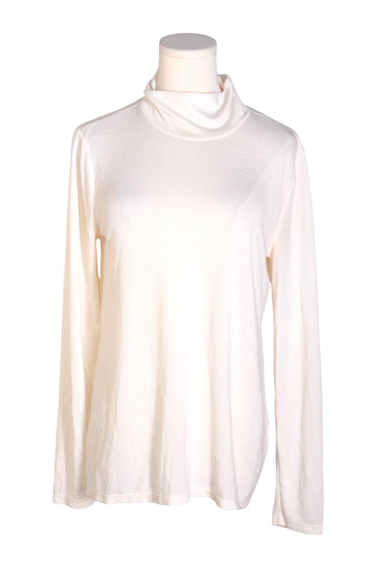 BANANA REPUBLIC Women Turtleneck Tops Regular fit in White - Size M | 35.29 $ KOOP