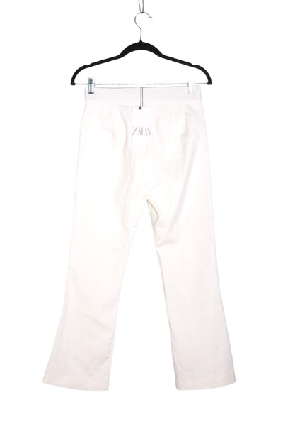 ZARA Women Straight-Legged Jeans Regular fit in White - Size S | 10.2 $ KOOP