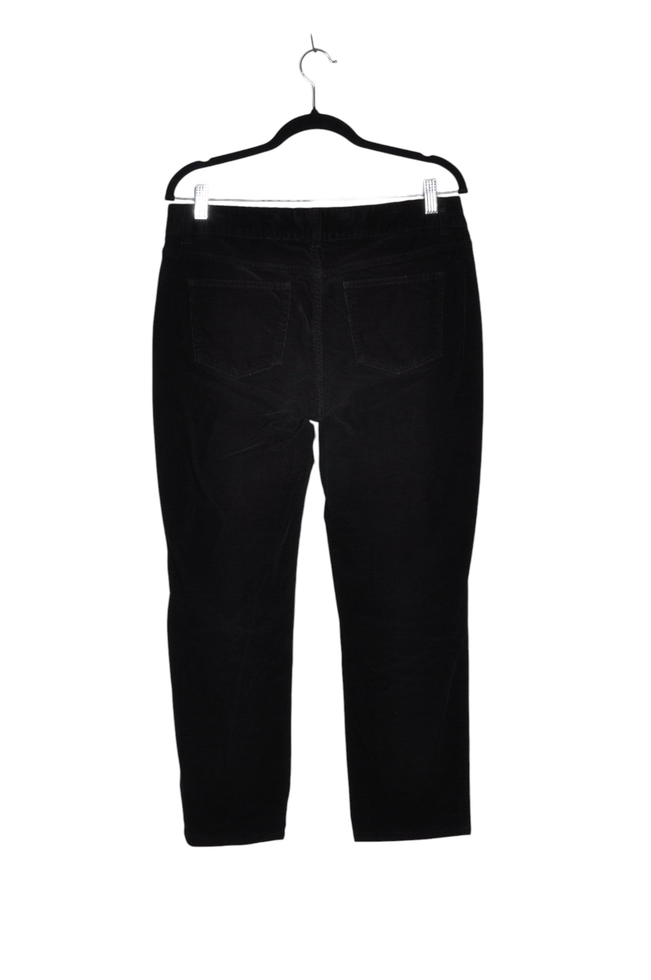 TALBOTS Women Corduroy Pants Regular fit in Black - Size 10 | 34.29 $ KOOP