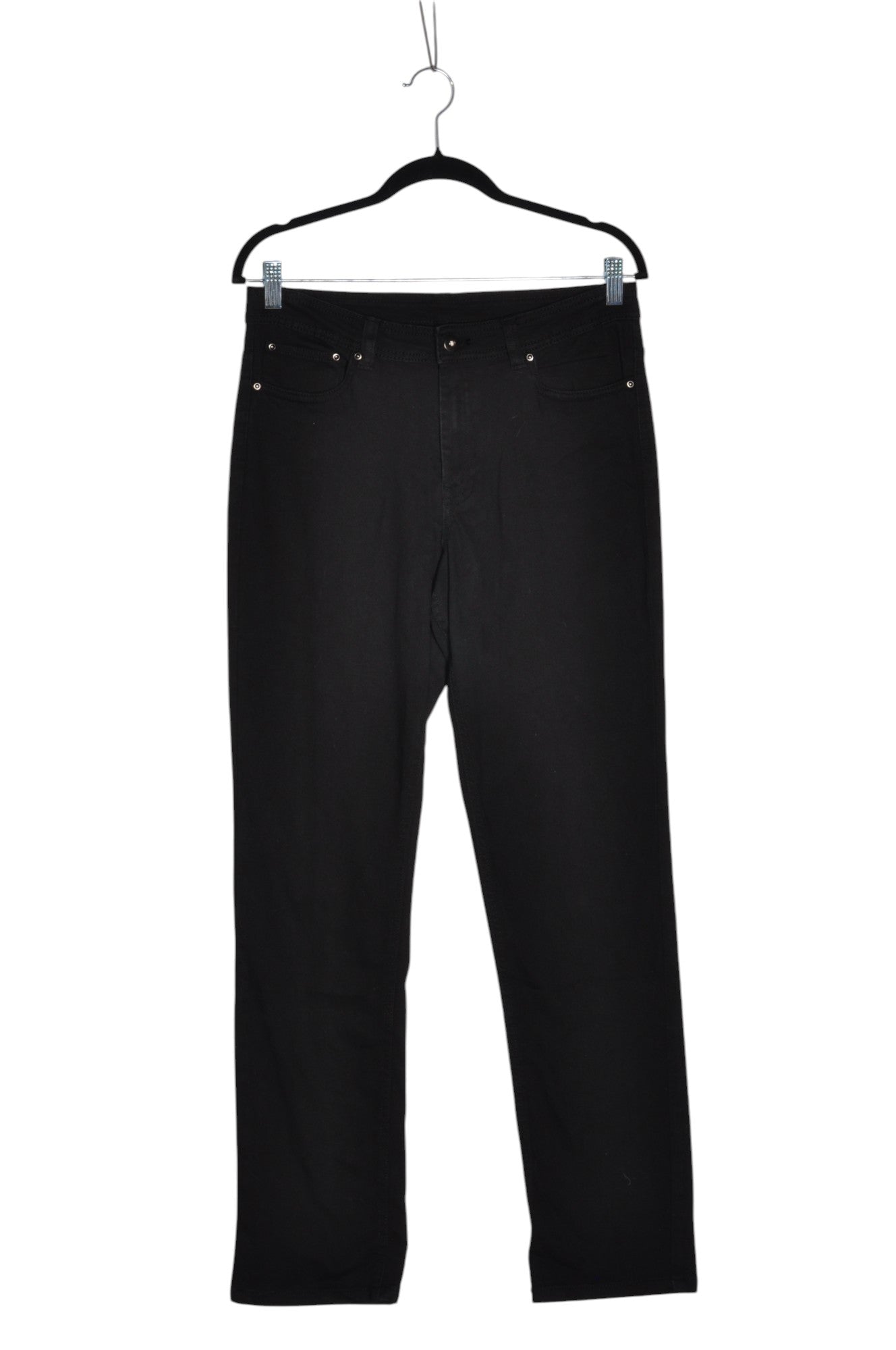 TAG Women Straight-Legged Jeans Regular fit in Black - Size 10 | 13.25 $ KOOP