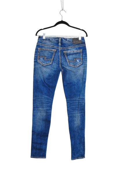 SILVER JEANS Women Straight-Legged Jeans Regular fit in Blue - Size 27X29 | 27.99 $ KOOP