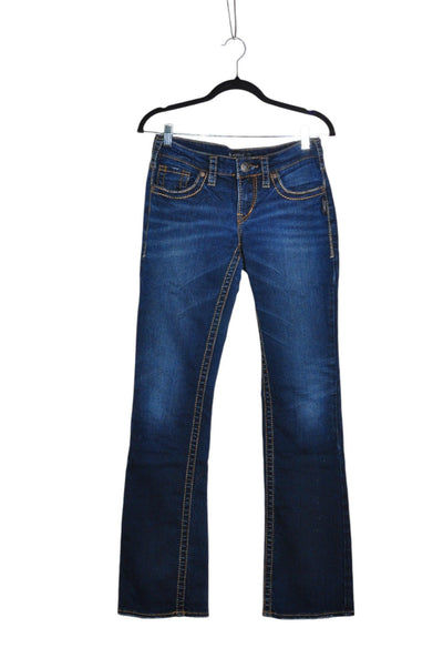 SILVER JEANS Women Straight-Legged Jeans Regular fit in Blue - Size 26x33 | 27.99 $ KOOP