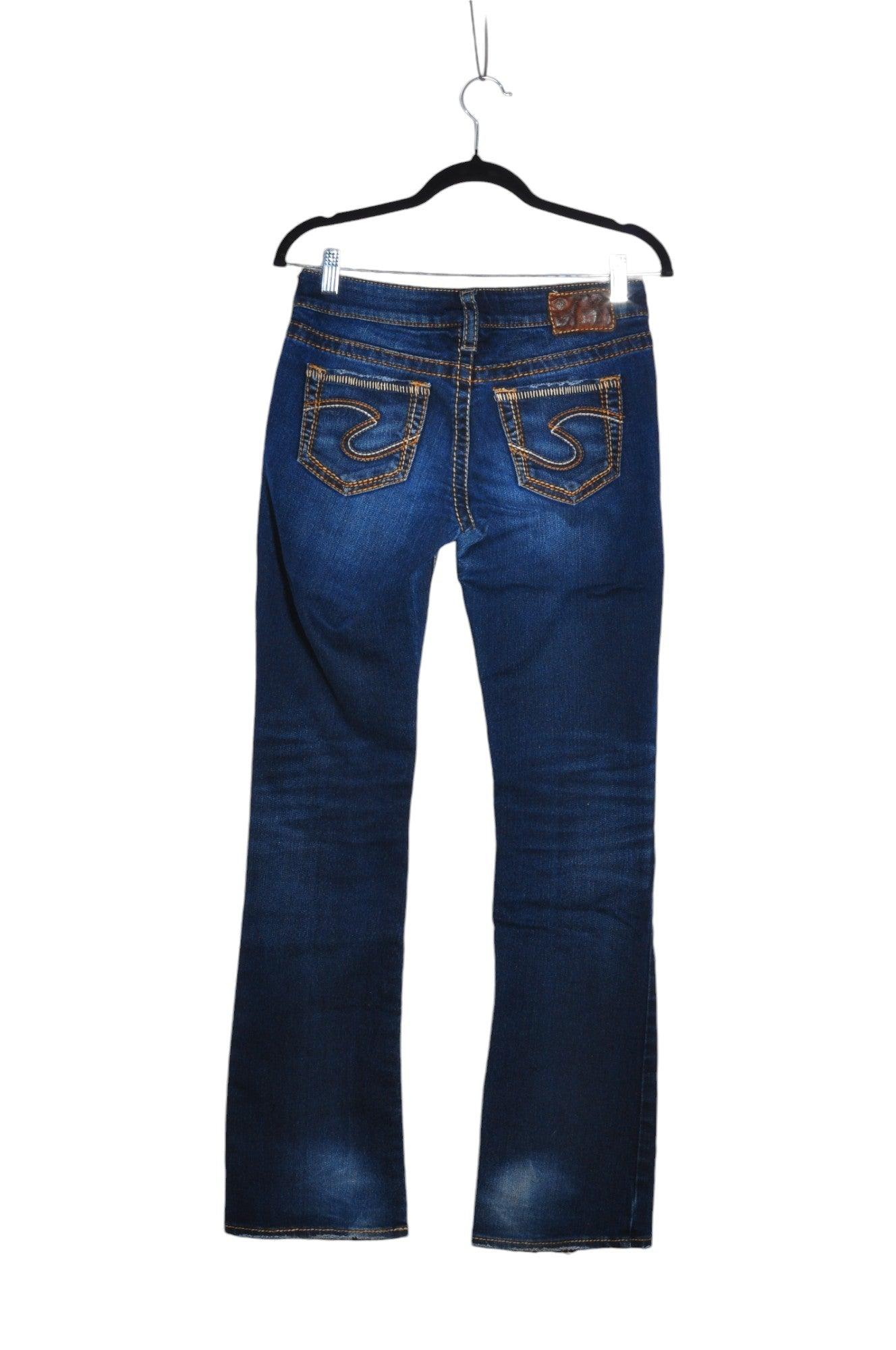 SILVER JEANS Women Straight-Legged Jeans Regular fit in Blue - Size 26x33 | 27.99 $ KOOP