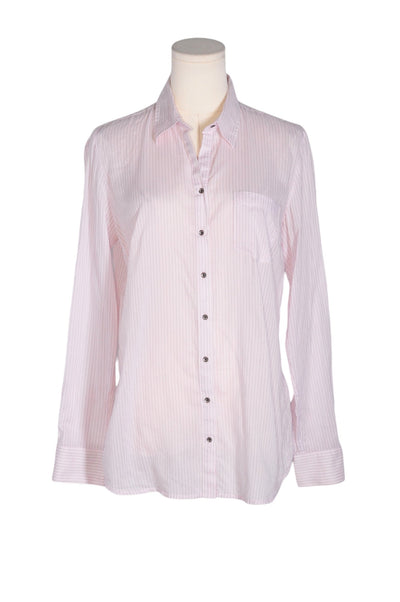 BANANA REPUBLIC Women Button Down Tops Regular fit in Pink - Size M | 27.89 $ KOOP