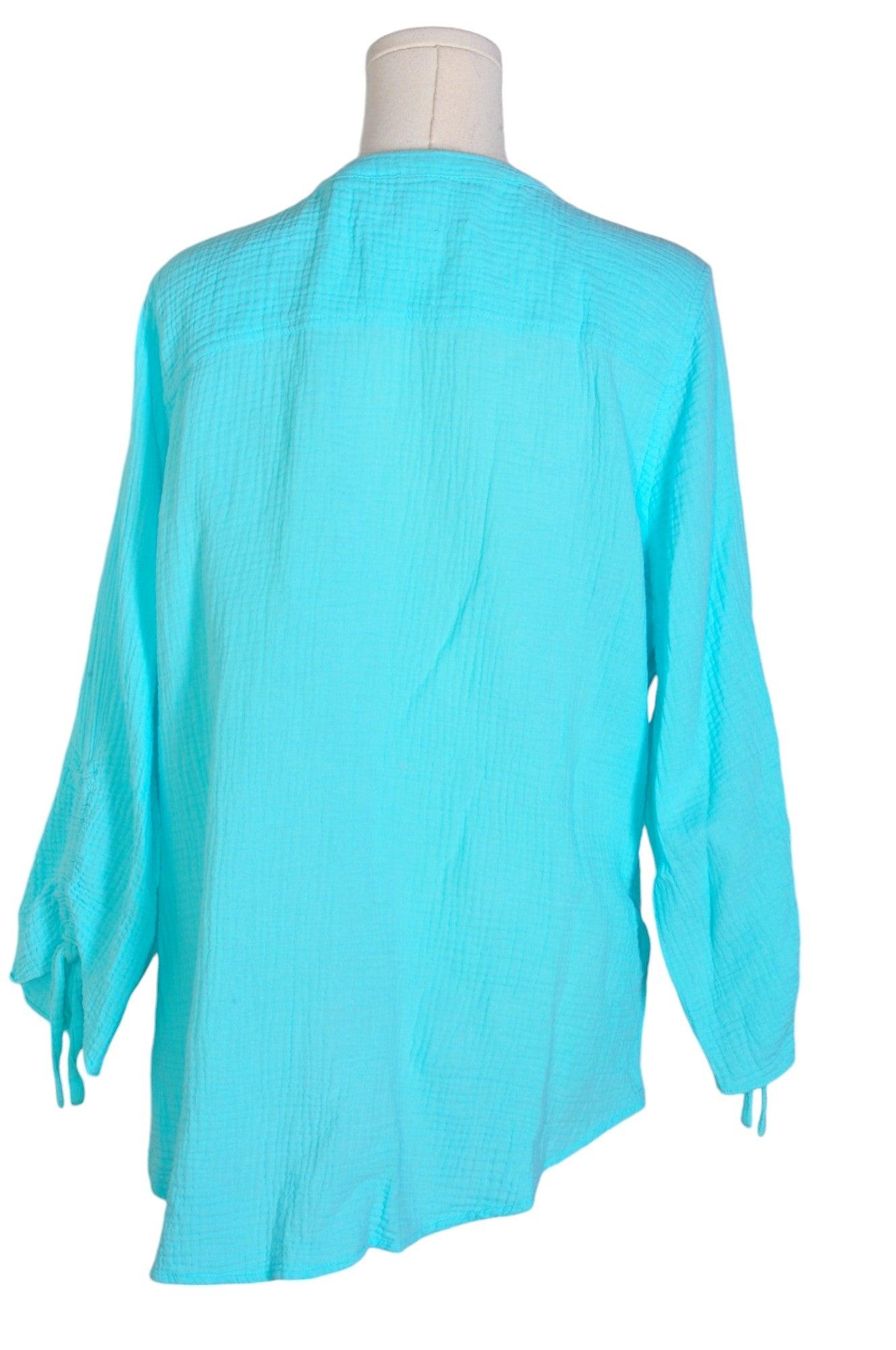 FOXCROFT Women Button Down Tops Regular fit in Blue - Size XL | 29.99 $ KOOP