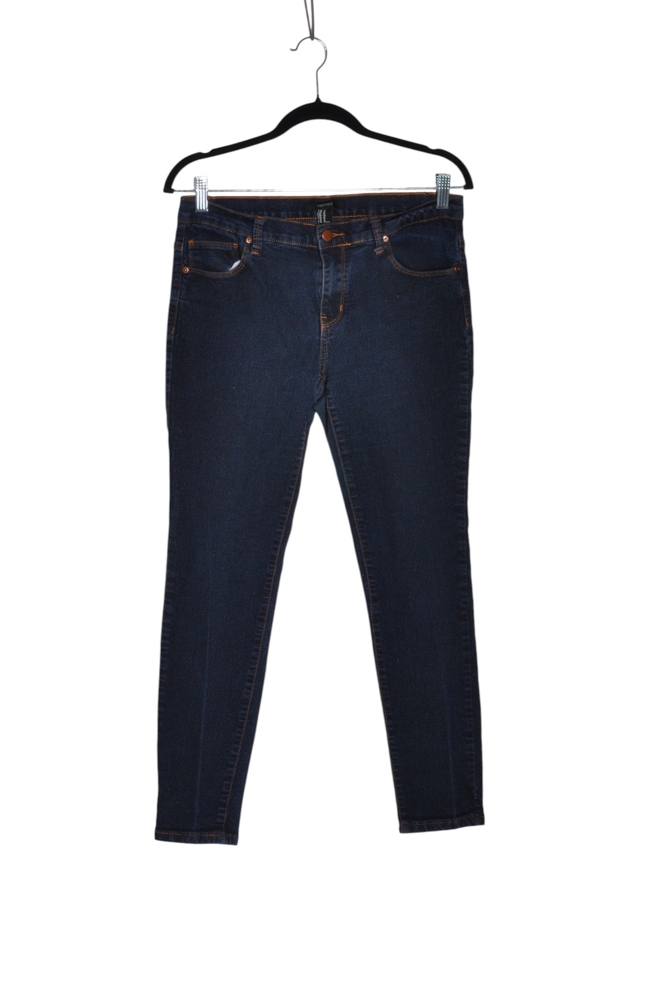 FOREVER 21 Women Skinny Jeans Regular fit in Blue - Size 30 | 12.29 $ KOOP