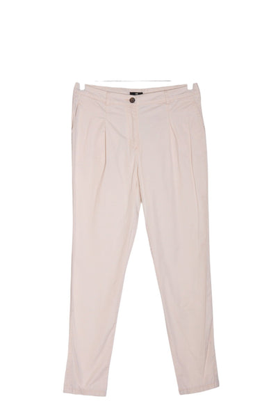 H&M Women Trousers Regular fit in Beige - Size 8 | 12.99 $ KOOP