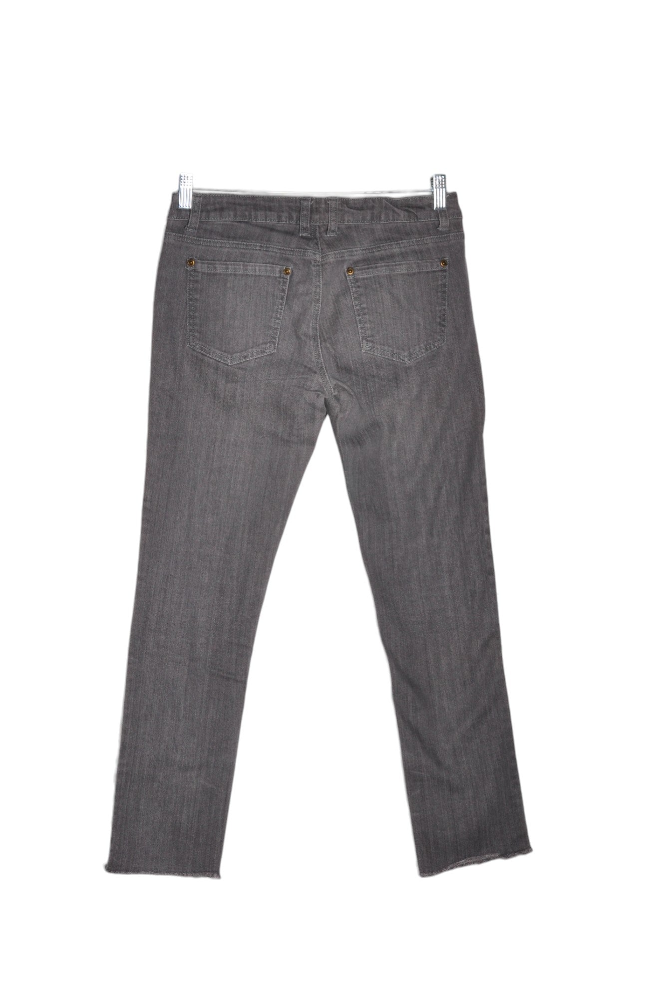 FOREVER 21 Women Straight-Legged Jeans Regular fit in Gray - Size 30 | 12.29 $ KOOP