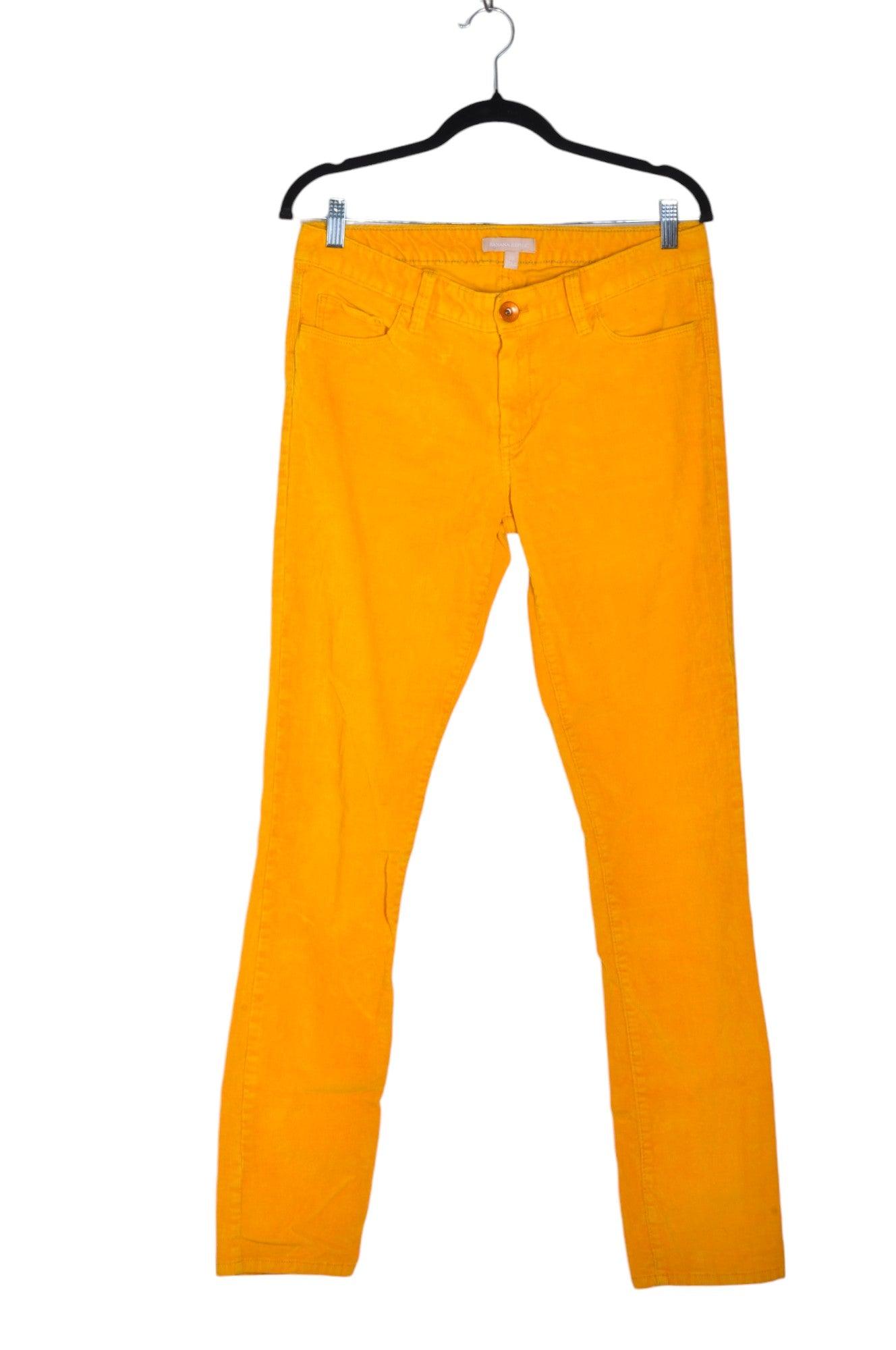 BANANA REPUBLIC Women Straight-Legged Jeans Regular fit in Yellow - Size 29 | 45.4 $ KOOP