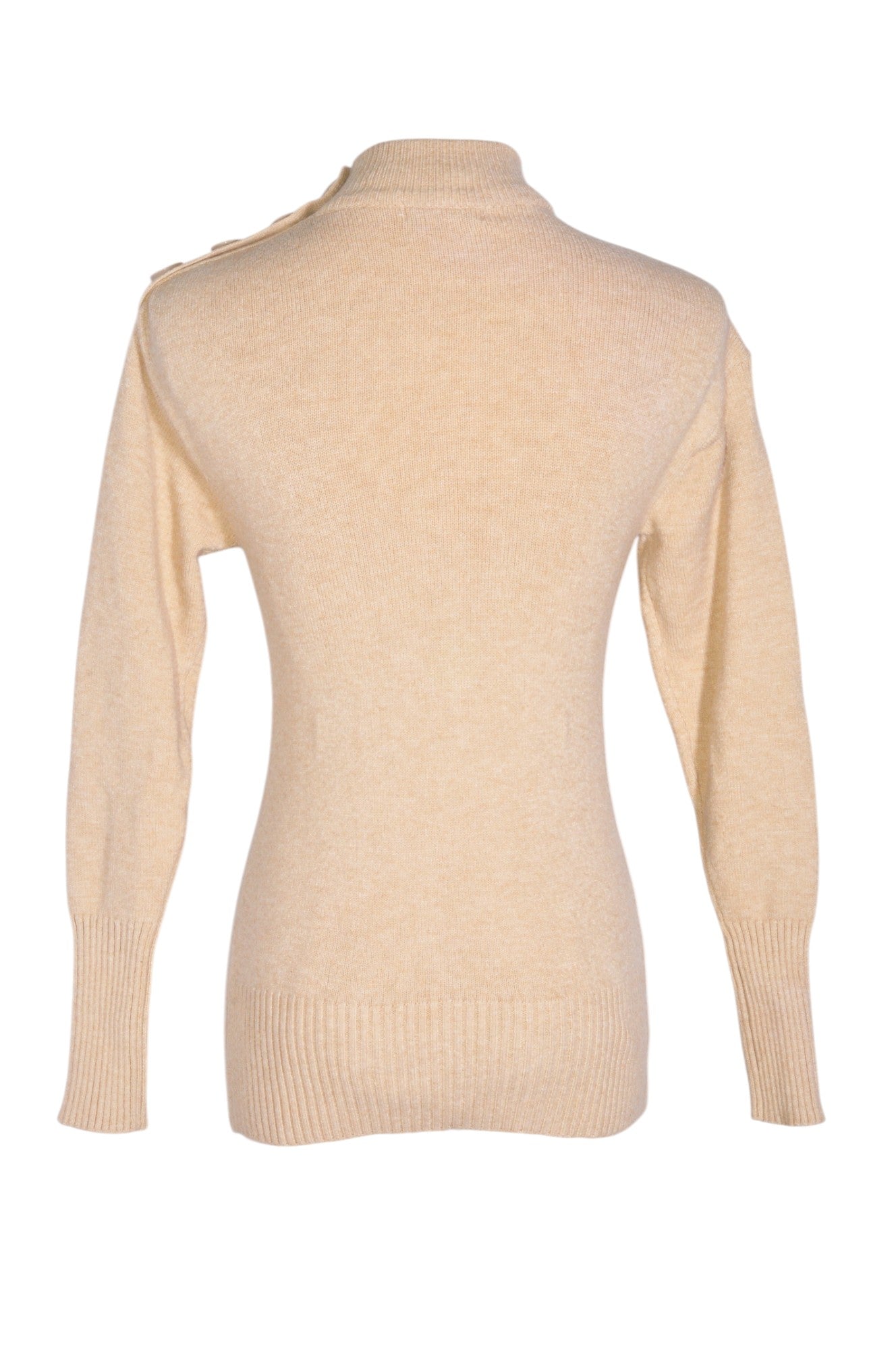 SUZY SHIER Women Knit Tops Regular fit in Beige - Size XS | 12.2 $ KOOP