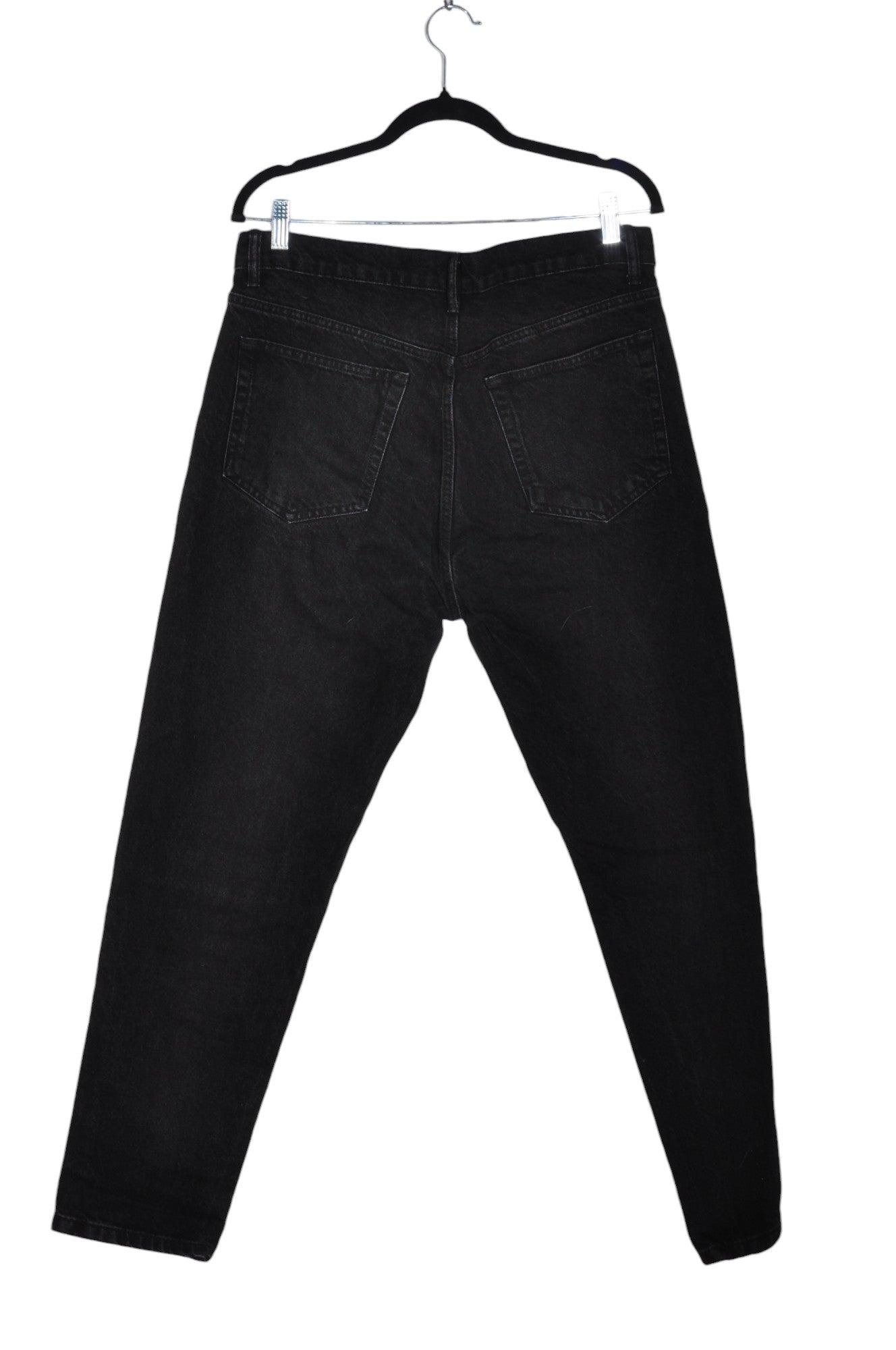 ZARA Women Straight-Legged Jeans Regular fit in Black - Size 34 | 16 $ KOOP