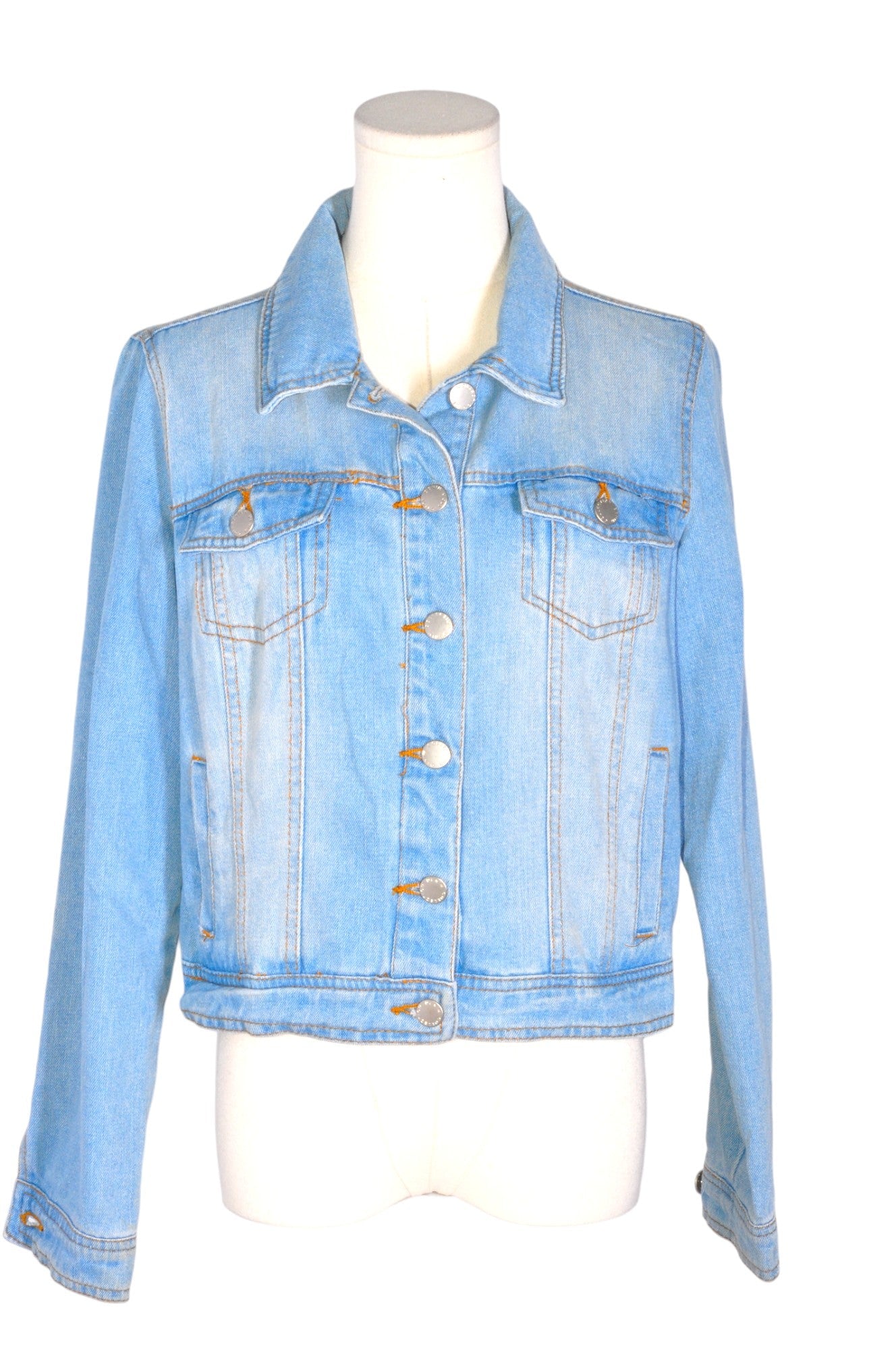 CI SONO Women Denim Jackets Regular fit in Blue - Size M | 13.25 $ KOOP