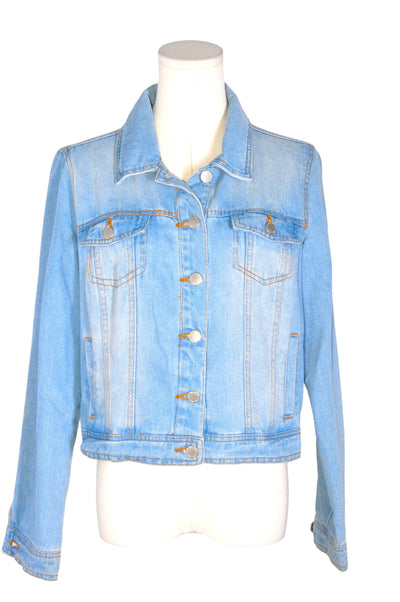 CI SONO Women Denim Jackets Regular fit in Blue - Size M | 13.25 $ KOOP