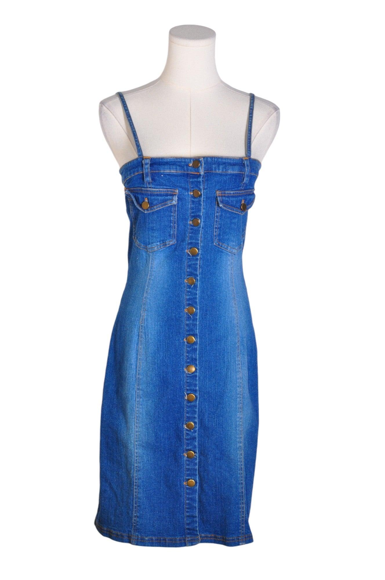 CREAM SODA Women Sheath Dresses Regular fit in Blue - Size M | 13.25 $ KOOP