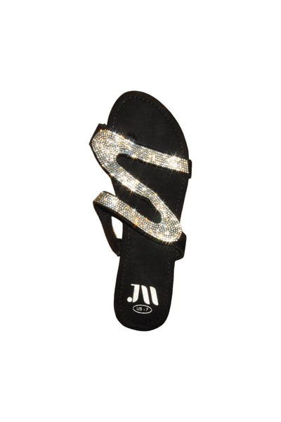 UNBRANDED Women Sandals Regular fit in Black - Size 7 | 9.99 $ KOOP