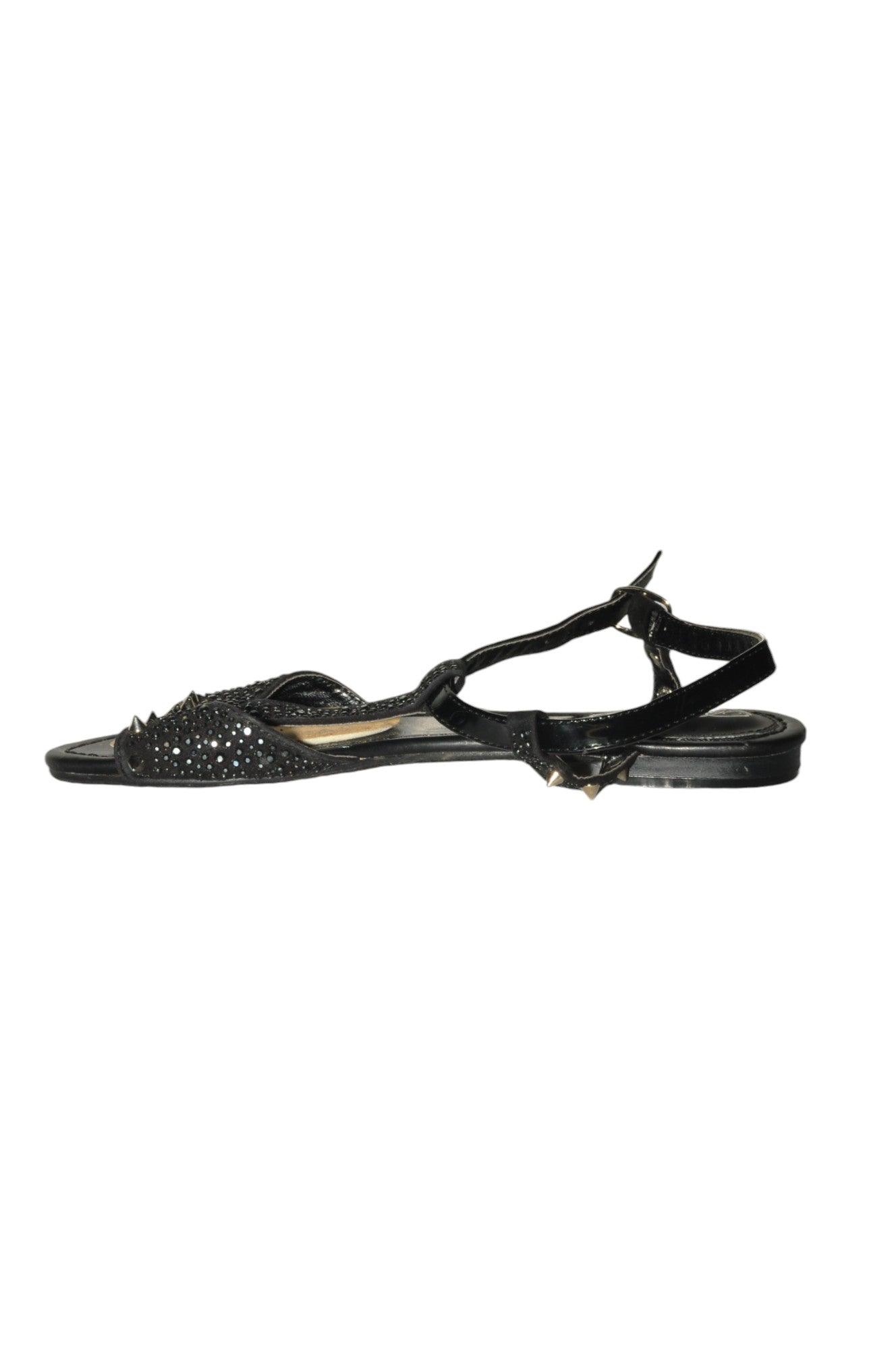 BRECKELLE'S Women Sandals Regular fit in Black - Size 6.5 | 9.99 $ KOOP